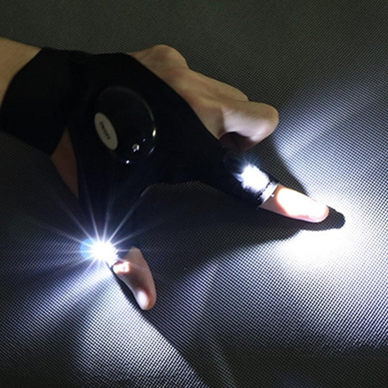 Luvas Com Lanterna LED - Meta ON Time