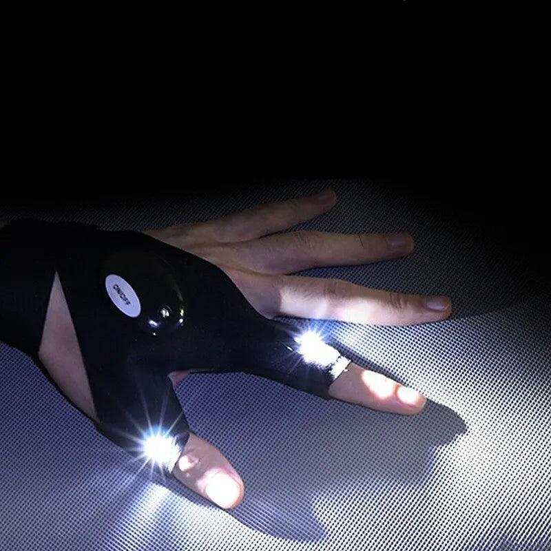 Luvas Com Lanterna LED - Meta ON Time