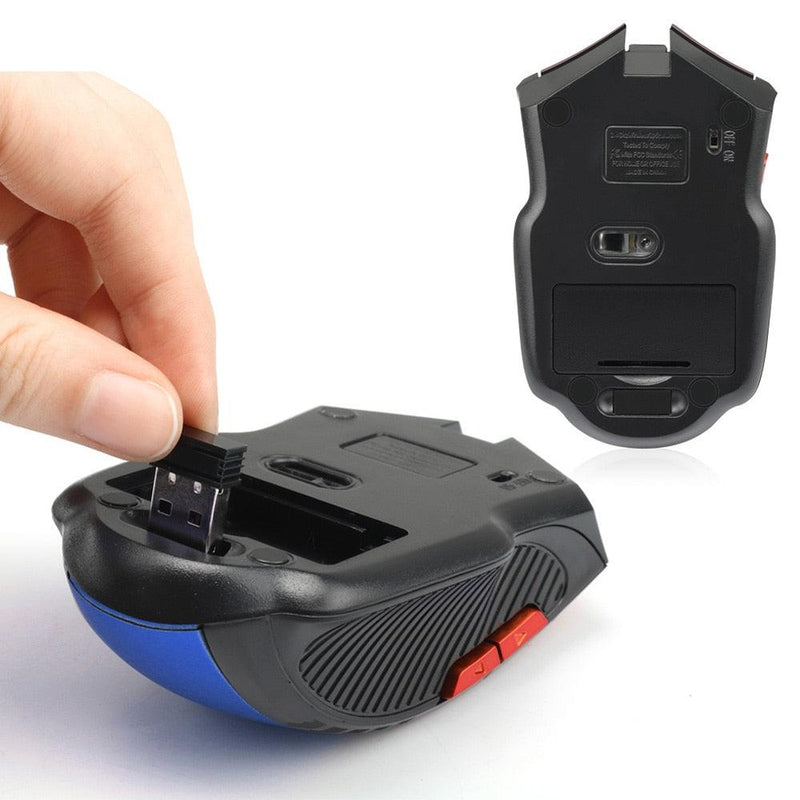 Mouse Gamer Óptico Sem fio USB - Meta ON Time