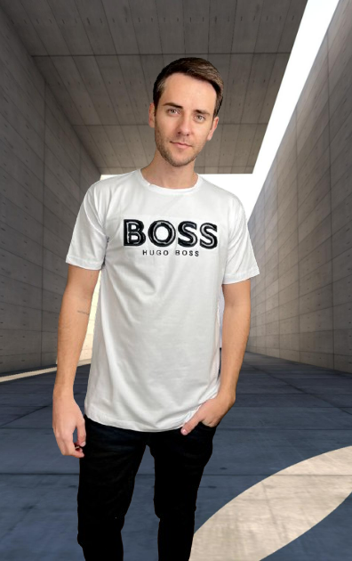 HUGO BOSS - MALHA EGÍPCIA