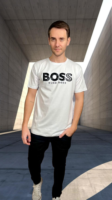 HUGO BOSS - MALHA EGÍPCIA